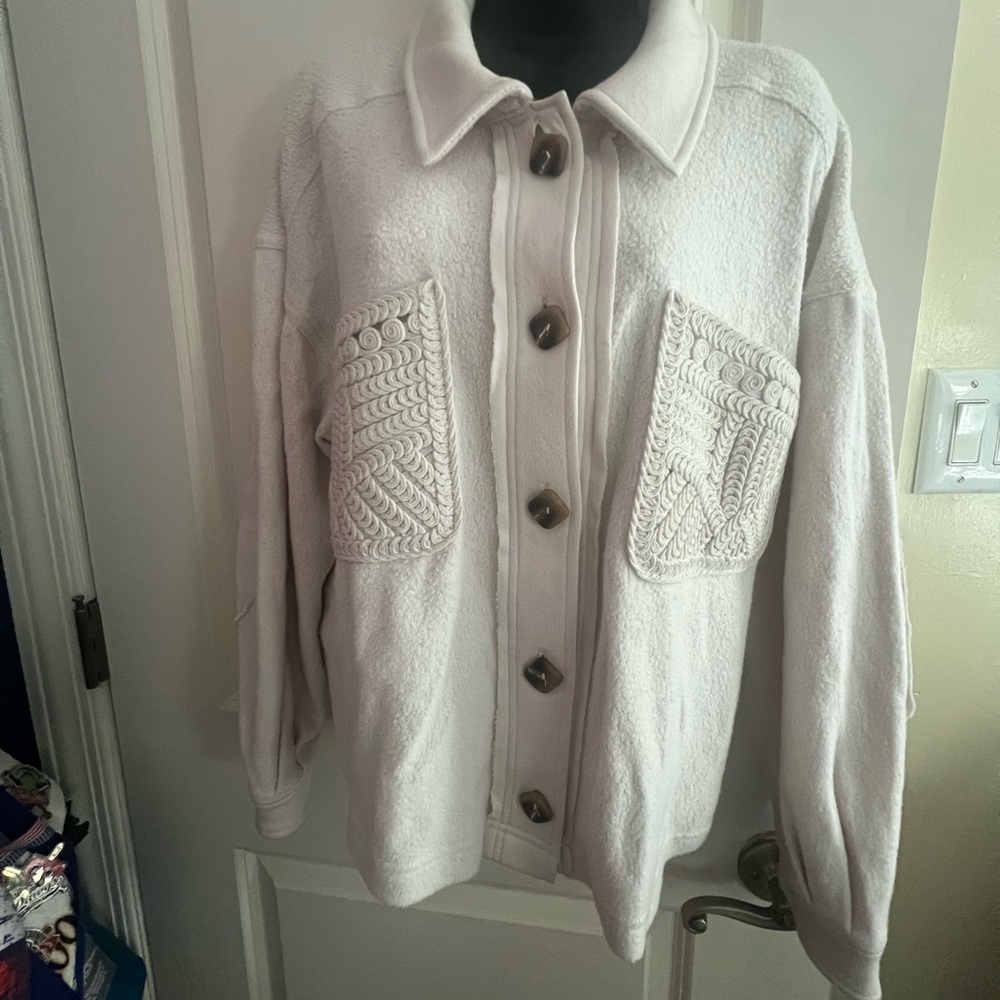 Democracy Ivory Knit Top